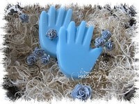 handje - blauw
