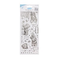MTY 810103 Outline Stickers - Me To You (Floral Bear) - Clear 