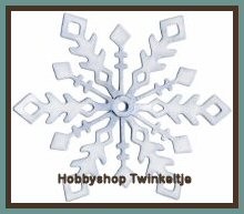 Qk sneeuwvlok - wit